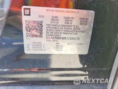 Zdjęcie 13 z 13 samochodu: 2018 BUICK ENCLAVE ESSENCE VIN:5GAERBKW9JJ186272 - miniatura