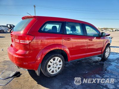Trzecie zdjęcie samochodu z tyłu: 2015 DODGE JOURNEY SE VIN:3C4PDCAB0FT548029 - miniatura