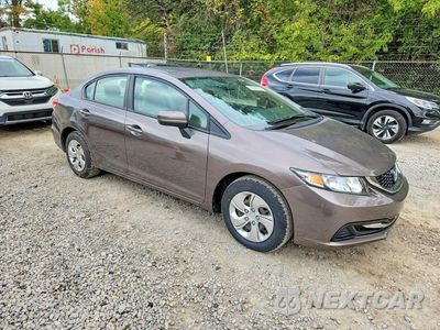 Czwarte zdjęcie samochodu z boku: 2014 HONDA CIVIC LX VIN:19XFB2F51EE078658 - miniatura