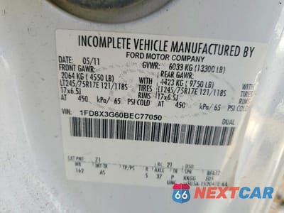 Zdjęcie 12 z 12 samochodu: 2011 FORD F350 SUPER DUTY VIN:1FD8X3G60BEC77050 - miniatura