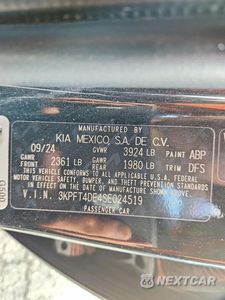 Zdjęcie 12 z 12 samochodu: 2025 KIA K4 LXS VIN:3KPFT4DE4SE024519 - miniatura