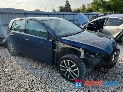 Czwarte zdjęcie samochodu z boku: 2016 VOLKSWAGEN GOLF S/SE VIN:3VW217AU3GM039394 - miniatura