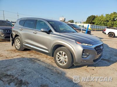 Czwarte zdjęcie samochodu z boku: 2019 HYUNDAI SANTA FE SEL 2.4L VIN:5NMS33AD7KH072657 - miniatura
