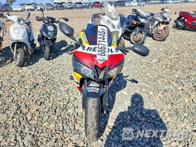 Drugie zdjęcie samochodu z przodu: 2009 HONDA CBR600 RR VIN:JH2PC40109K200178 - miniatura