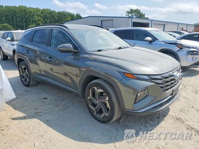 Czwarte zdjęcie samochodu z boku: 2022 HYUNDAI TUCSON SEL VIN:5NMJFCAEXNH051401 - miniatura