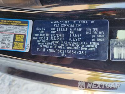 Zdjęcie 14 z 14 samochodu: 2025 KIA CARNIVAL LXS VIN:KNDNB5K33S6547381 - miniatura