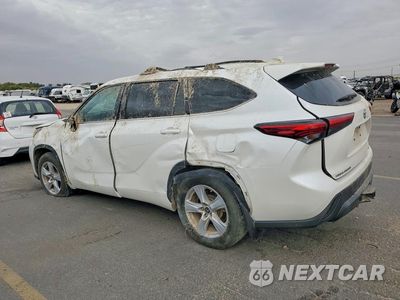 Drugie zdjęcie samochodu z przodu: 2021 TOYOTA HIGHLANDER LE VIN:5TDBZRBH0MS116470 - miniatura