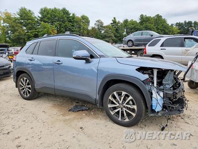 Czwarte zdjęcie samochodu z boku: 2024 TOYOTA COROLLA CROSS XLE VIN:7MUDAABGXRV080809 - miniatura
