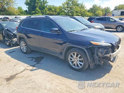 Czwarte zdjęcie samochodu z boku: 2014 JEEP CHEROKEE LIMITED VIN:1C4PJLDB7EW191848 - miniatura