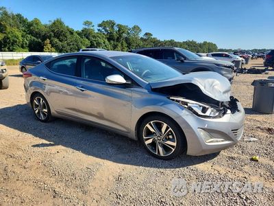 Czwarte zdjęcie samochodu z boku: 2015 HYUNDAI ELANTRA LIMITED VIN:KMHDH4AE0FU455259 - miniatura