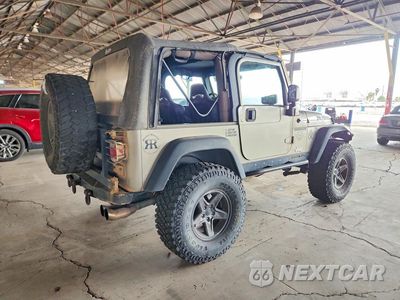 Trzecie zdjęcie samochodu z tyłu: 2006 JEEP WRANGLER / TJ RUBICON VIN:1J4FA69S96P776684 - miniatura