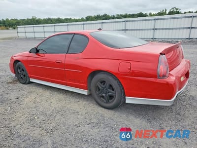 Drugie zdjęcie samochodu z przodu: 2003 CHEVROLET MONTE CARLO SS VIN:2G1WX12K039305429 - miniatura