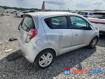 Trzecie zdjęcie samochodu z tyłu: 2014 CHEVROLET SPARK 1LT VIN:KL8CD6S91EC417514 - miniatura