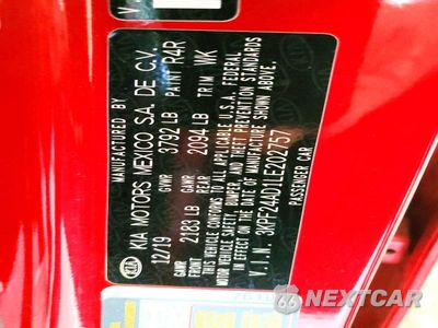 Zdjęcie 12 z 12 samochodu: 2020 KIA FORTE LXS VIN:3KPF24AD1LE202757 - miniatura