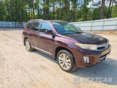 Czwarte zdjęcie samochodu z boku: 2012 TOYOTA HIGHLANDER HYBRID LIMITED VIN:JTEDC3EH0C2008645 - miniatura