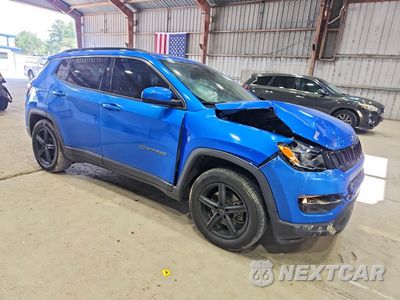Czwarte zdjęcie samochodu z boku: 2018 JEEP COMPASS LATITUDE VIN:3C4NJCBB4JT293408 - miniatura