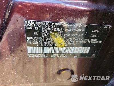 Zdjęcie 14 z 14 samochodu: 2016 TOYOTA RAV4 LE VIN:2T3BFREV6GW511220 - miniatura