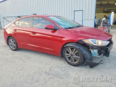 Czwarte zdjęcie samochodu z boku: 2017 HYUNDAI ELANTRA VALUE EDITION VIN:KMHD84LF6HU386005 - miniatura