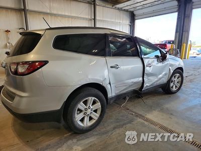 Trzecie zdjęcie samochodu z tyłu: 2014 CHEVROLET TRAVERSE LT VIN:1GNKVGKD3EJ363632 - miniatura