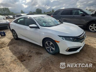 Czwarte zdjęcie samochodu z boku: 2021 HONDA CIVIC LX VIN:2HGFC2F67MH554454 - miniatura