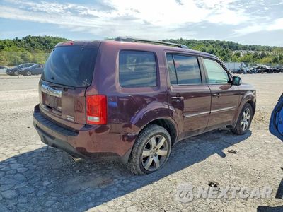 Trzecie zdjęcie samochodu z tyłu: 2013 HONDA PILOT TOURING VIN:5FNYF4H99DB078537 - miniatura