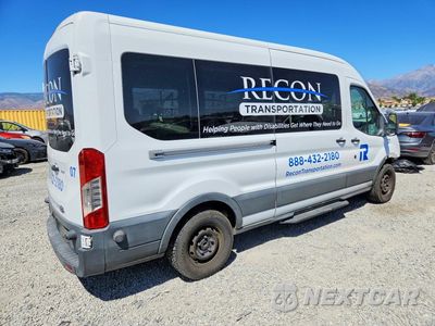 Trzecie zdjęcie samochodu z tyłu: 2015 FORD TRANSIT T-350 VIN:1FBAX2CM3FKA74010 - miniatura