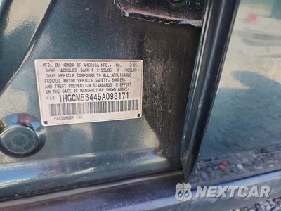 Zdjęcie 12 z 12 samochodu: 2005 HONDA ACCORD LX VIN:1HGCM56445A098171 - miniatura