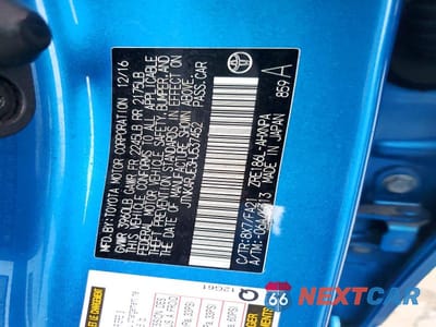 Zdjęcie 12 z 12 samochodu: 2017 TOYOTA COROLLA IM BASE VIN:JTNKARJE3HJ537452 - miniatura