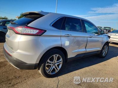 Trzecie zdjęcie samochodu z tyłu: 2015 FORD EDGE TITANIUM VIN:2FMTK3K95FBB28483 - miniatura