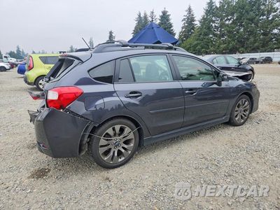 Trzecie zdjęcie samochodu z tyłu: 2015 SUBARU IMPREZA SPORT LIMITED VIN:JF1GPAW64F8242477 - miniatura