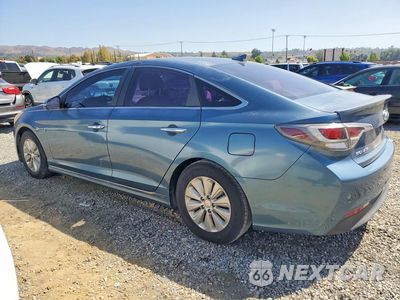 Drugie zdjęcie samochodu z przodu: 2016 HYUNDAI SONATA HYBRID SE VIN:KMHE24L17GA040426 - miniatura