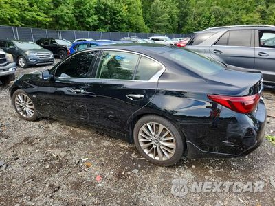 Drugie zdjęcie samochodu z przodu: 2018 INFINITI Q50 3.0T LUXE VIN:JN1EV7AR5JM433923 - miniatura