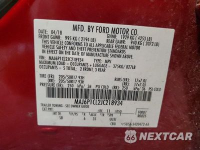 Zdjęcie 13 z 13 samochodu: 2018 FORD ECOSPORT SES VIN:MAJ6P1CL2JC218934 - miniatura