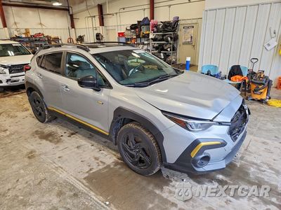 Czwarte zdjęcie samochodu z boku: 2024 SUBARU CROSSTREK SPORT VIN:4S4GUHF61R3718628 - miniatura