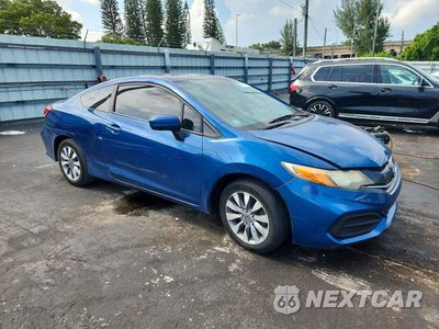 Czwarte zdjęcie samochodu z boku: 2014 HONDA CIVIC LX VIN:2HGFG3B53EH507544 - miniatura