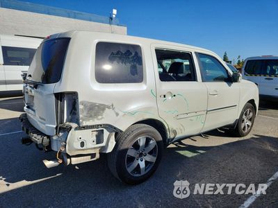Trzecie zdjęcie samochodu z tyłu: 2014 HONDA PILOT TOURING VIN:5FNYF3H94EB017558 - miniatura