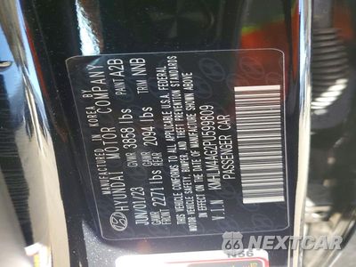 Zdjęcie 12 z 12 samochodu: 2023 HYUNDAI ELANTRA SEL VIN:KMHLM4AG2PU599809 - miniatura