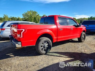 Trzecie zdjęcie samochodu z tyłu: 2015 FORD F150 SUPERCREW VIN:1FTEW1EF7FKE07057 - miniatura