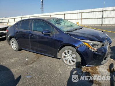Czwarte zdjęcie samochodu z boku: 2021 TOYOTA COROLLA LE VIN:5YFEPMAE1MP217085 - miniatura