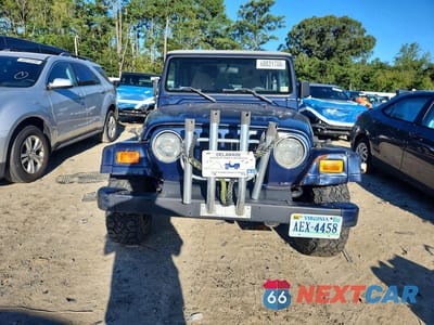 Piąte zdjęcie samochodu w środku: 1997 JEEP WRANGLER / TJ SPORT VIN:1J4FY19SXVP489075 - miniatura