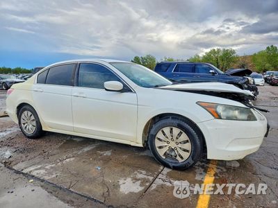 Czwarte zdjęcie samochodu z boku: 2010 HONDA ACCORD LX VIN:1HGCP2F39AA158369 - miniatura