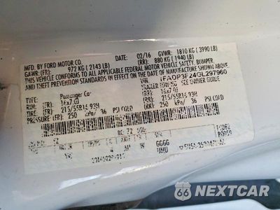 Zdjęcie 13 z 13 samochodu: 2016 FORD FOCUS SE VIN:1FADP3F24GL297960 - miniatura