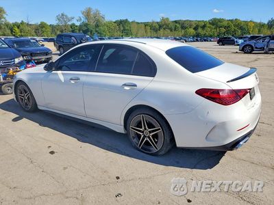 Drugie zdjęcie samochodu z przodu: 2022 MERCEDES-BENZ C 300 4MATIC VIN:W1KAF4HB3NR052229 - miniatura