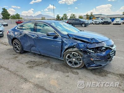 Czwarte zdjęcie samochodu z boku: 2022 CHEVROLET MALIBU LT VIN:1G1ZD5ST0NF182229 - miniatura