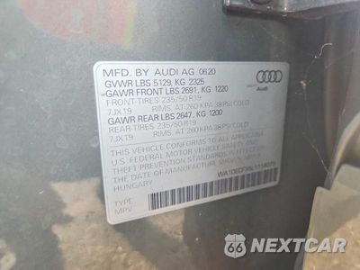Zdjęcie 14 z 14 samochodu: 2020 AUDI Q3 PREMIUM S LINE VIN:WA1DECF36L1114079 - miniatura