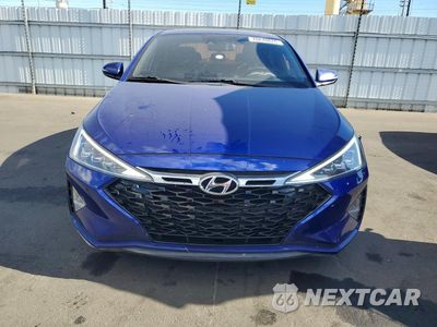Piąte zdjęcie samochodu w środku: 2020 HYUNDAI ELANTRA SPORT VIN:KMHD04LB6LU085960 - miniatura