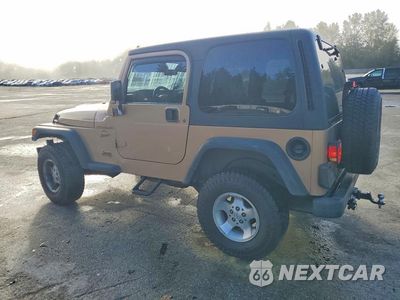 Drugie zdjęcie samochodu z przodu: 2000 JEEP WRANGLER / TJ SPORT VIN:1J4FA49S1YP713263 - miniatura