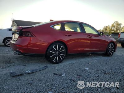 Trzecie zdjęcie samochodu z tyłu: 2024 HONDA ACCORD TOURING HYBRID VIN:1HGCY2F85RA023779 - miniatura