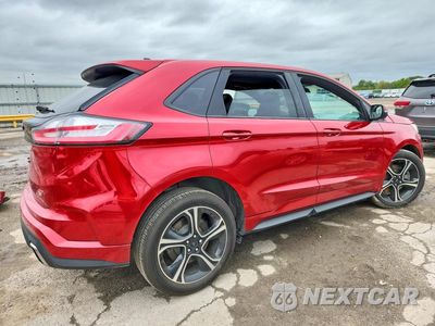 Trzecie zdjęcie samochodu z tyłu: 2021 FORD EDGE ST VIN:2FMPK4AP1MBA17692 - miniatura