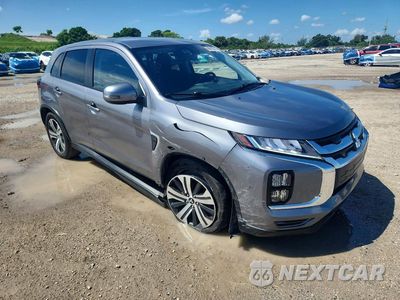 Czwarte zdjęcie samochodu z boku: 2021 MITSUBISHI OUTLANDER SPORT ES VIN:JA4ARUAU0MU010510 - miniatura